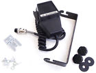 M45box Kalibur Pin Microphone Black Slotted Mounting Bracket Side
