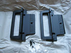 Mb-19 Icom Rack Handles 2 Per Set In Beautiful Shape With Hardware