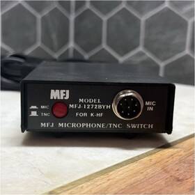 Mfj-1272byh Mfj Microphone/tnc Switch For Hf Band Radio Untested Mfj-1272byh Mfj Microphone/tnc Switch For Hf Band Radio Untested