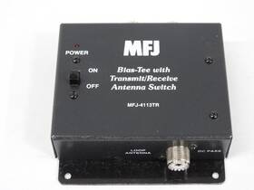 Mfj Mfj-4113tr Ham Radio Bias-tee With Transmit Receiver Antenna Switch Nice