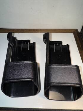 Motorola 1678125a01 Back Holster Holder With Belt Clip For Case Lot Of 2