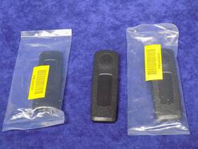 Motorola 4215209h Lot Of 3 Used Working Two-way Radio Battery Belt Clip