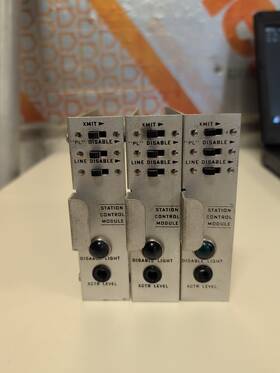 Motorola Tln4635a Lot Of 3 Tln635a Station Control Module