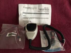 Motorola Vmn1034 Spectra 2-way Palm Mic For Railroad Radio