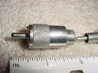 Pl-259 Metal Adapter - Coax Male Rca Female