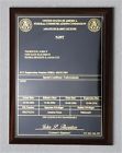 Plaquewalnut Hamcrazy Ham Radio Amateur License Call Sign Walnut Plaque