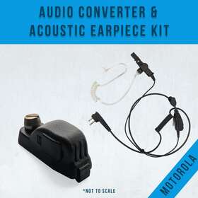 Ac5035-m10-e Promaxpower Kit-ad3600 Audio Adapter Kit 2-pin To Multi-pin With Earpiece For Motorola Radios Cp200 Cp88