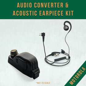 Ep5027-m1-e Promaxpower Kit-ad3600 Audio Adapter Kit 2-pin To Multi-pin With Earpiece For Motorola Radios Cp200 Sp10