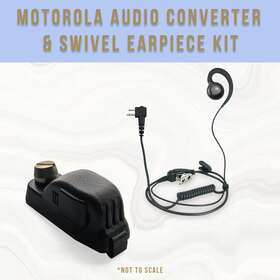 Ep5027-m1-e1 Promaxpower Kit-ad3600 Audio Adapter Kit 2-pin To Muti-pin For Motorola Radios Cp185 Cp200d Gp2000