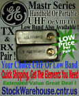 Radio Elements Channel Get2pairfree Uhf Series Mastr Ge 2 Way Buy1pair