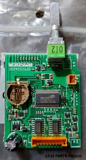 Eptcx3420c Ranger Communications Connex 3400 Channel Selector With Battery Cb Radio Repair/ Replacement Parts New