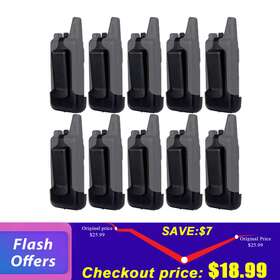 J9121t Retevis 10pack Rt22 Belt Clips For Rt22/wln Kd-c1 Two Way Radios Walkie Talkies