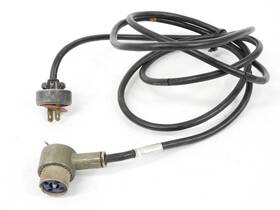 Signal Corps Cx-1358/u Ac 4-pin Female Power Cable Cord For Military Radio Equipment Scarce