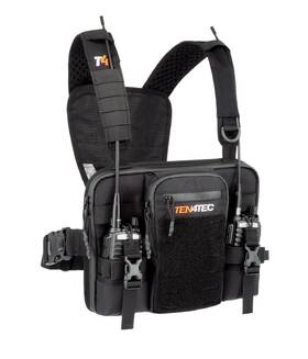 Ten4tec 628942021800 Double Radio Harness For Outdoor Technicians Wildland Firefighters Search &