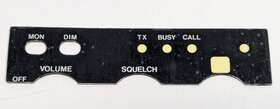 Kdpt480111a Uniden Nos Radio Replacement Controls Label Plate Part#