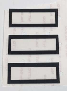 Kdpz431394z Uniden Lot Of 3 Nos Radio Replacement Display Window Part#