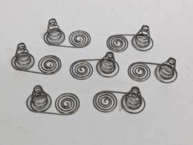 Nspz453258z Uniden Lot Of 7 Nos Radio Replacement Battery Contacts Part#