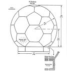 Pr-216 Used White Riser Radome 18-ft