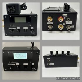 Vpa20 Velleman Audio Analyzer Boxed Kit Setup Bnc/rca/mic Inputs With Dc Power Cord