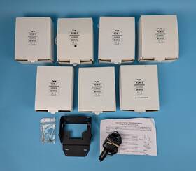 Vertex Vcm-2 Lot Of 8 Vehicular Charger Mounting Adapter Kits 010-8062897