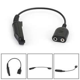 E002-a114 Vipjq Two Way Radio K Head 2pin Headset Converter Fit For Baofeng Uv9r Bf-9700 U9