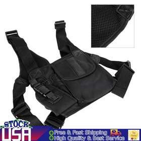 E002-e174 Vipjq Universal Tactical Multifunctional Chest Harness Bag For Field Operations Radio