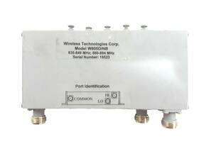 Wireless Technologies Corp W805d/nb 835-849 Mhz 880-894mhz