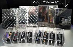 C25n Workman Cobra 25 Chrome Cb Radio Covers Front Mic New