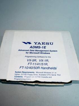 Adms-1e Yaesu Programming Kit W Serial Cable Vx-5r Vx-1r Ft-10/11/40/41/50/51r