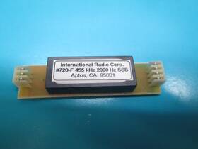Yaesu Inrad-720f Inrad 720f 2000 Hz 455 Khz Ssb 8-pole Collins Filter