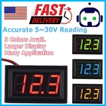 Led 12V 24V Digital Display Voltmeter Car Motorcycle Voltage Gauge Panel. Fixed Price $7.99.