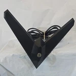 117A-B Procomm Amplified "stealth Bomber" Mirror Mount Tv Antenna Black W/ Coax. Fixed Price $24.90.