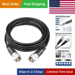 RG58 Cable, Cb Antenna Coaxial Cables, 10FT Pl 259 Uhf Male To Cabl.... Fixed Price $25.80.