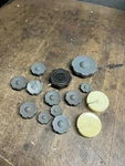 Western Electric Amplifier Telephone Ham Radio Metal Plastic Dial Knobs Parts. Fixed Price $49.99.