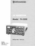 Kenwood TS-520S Instruction Manual. Fixed Price $14.95.