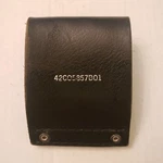 Vintage Leather Duty Belt Loop Radio Holder Clip Black. Fixed Price $12.00.