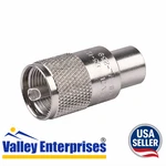 Amphenol Uhf Male PL259 Straight Solder Plug RG-8 RG-213 RG-225 (083-1SP-1050). Fixed Price $14.99.