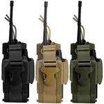 Outdoor Tactical Molle Radio Walkie Talkie Holder Bag Military Magazine Pouch. Fixed Price $12.99.