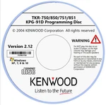 Kenwood KPG-91D Ver 2.12 Programming Software TKR-750, TKR-850, TKR-751, TKR-851. Fixed Price $25.99.