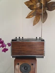Rare Wood Schneider Functional Tuner Radio Station Transistor. Fixed Price $106.08.