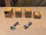 Lot Of Seven Ohmite Resistor (2) Kohm 25W 750 10W Wirewound Adjustable. Fixed Price $40.00.