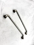 Set 2 Stainless Steel 11" Long Handles Or Bars Ham Radio Equipment Silent Key. Fixed Price $10.00.