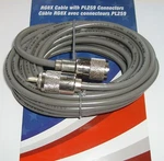Astatic 9 Foot RG8X MINI8 Cb Radio Antenna Coaxial Cable Soldered Pls Ft. Fixed Price $19.99.