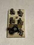 Vintage Antique Leviton Porcelain Knife Switch 1.1/2 X 2.5 - # 9919. Fixed Price $21.00.