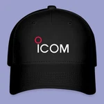Icom Ham Radio Black Hat Twill Baseball Cap Size S/m & L/xl. Fixed Price $27.44.