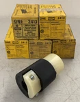 Lot New Hubbell HBL2413 Insulgrip Twist-lock Plug 3P/4W 125/250V Nos. Fixed Price $97.50.