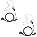 Caroo Radio Earpiece For Kenwood 2 Pin Covert Acoustic Tube Headset With Mic .... Fixed Price $21.19.