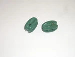 Workman EGS1 Small Green Ceramic Egg Shell Antenna End Insulator 2PC Pair. Fixed Price $11.95.