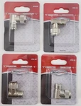 Lot Of 4 Roadpro RPM-359 Cb Radio Adapter / 90 Degree Coax Cable Connector. Fixed Price $41.95.