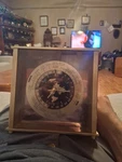 Beautiful Vintage Seiko World Time Airplane Clock Ref QZ885A. Fixed Price $200.00.